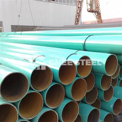 IPN8710 3PE-Spiralstahlrohr mit größerem Durchmesser und Korrosionsschutz