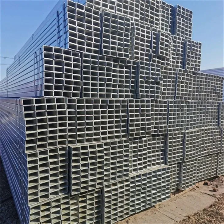 St37 Nahtlos geschweißtes, quadratisches verzinktes Rohr